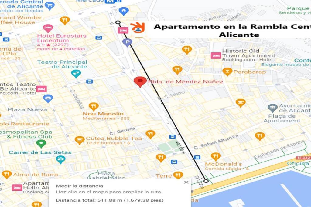 Apartamento Centro Rambla Alicante A Exterior foto
